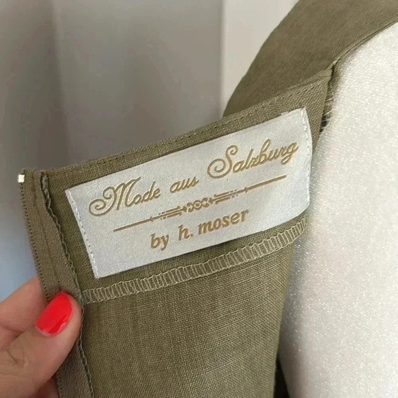 Vintage dress made by H. moser - Picture 4 of 5